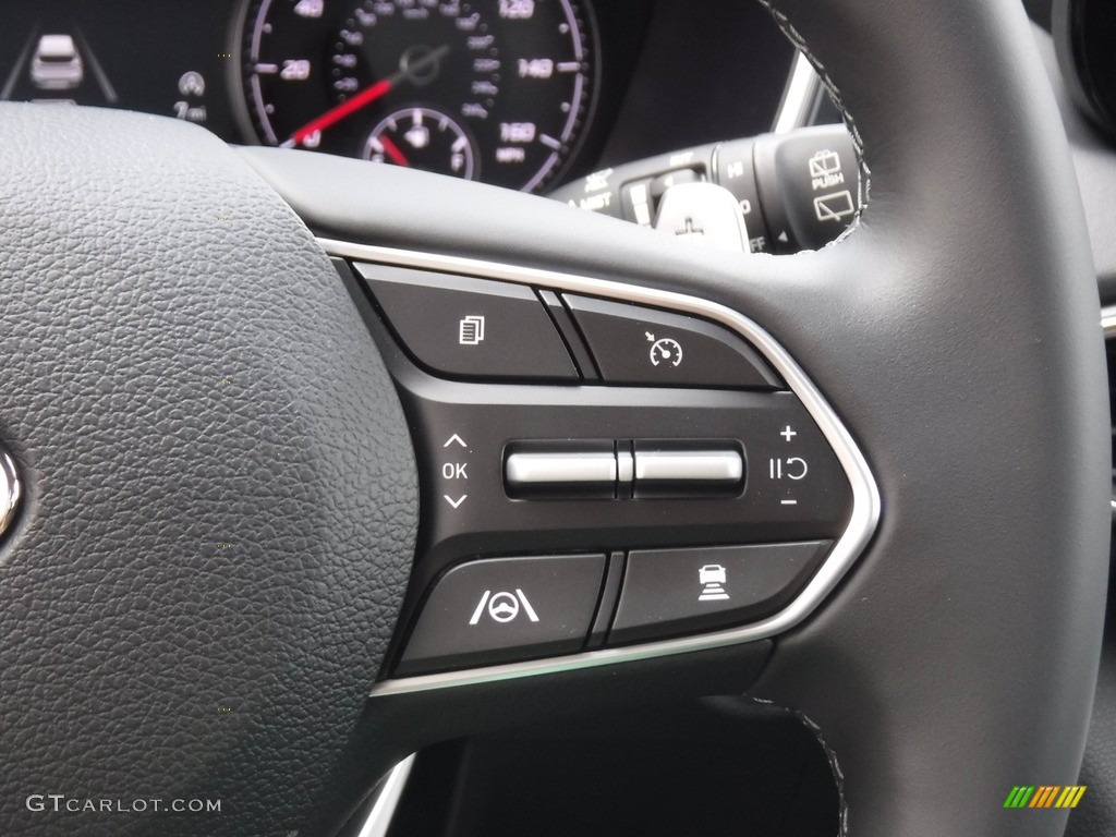 2023 Hyundai Santa Fe XRT AWD Black Steering Wheel Photo #146579092