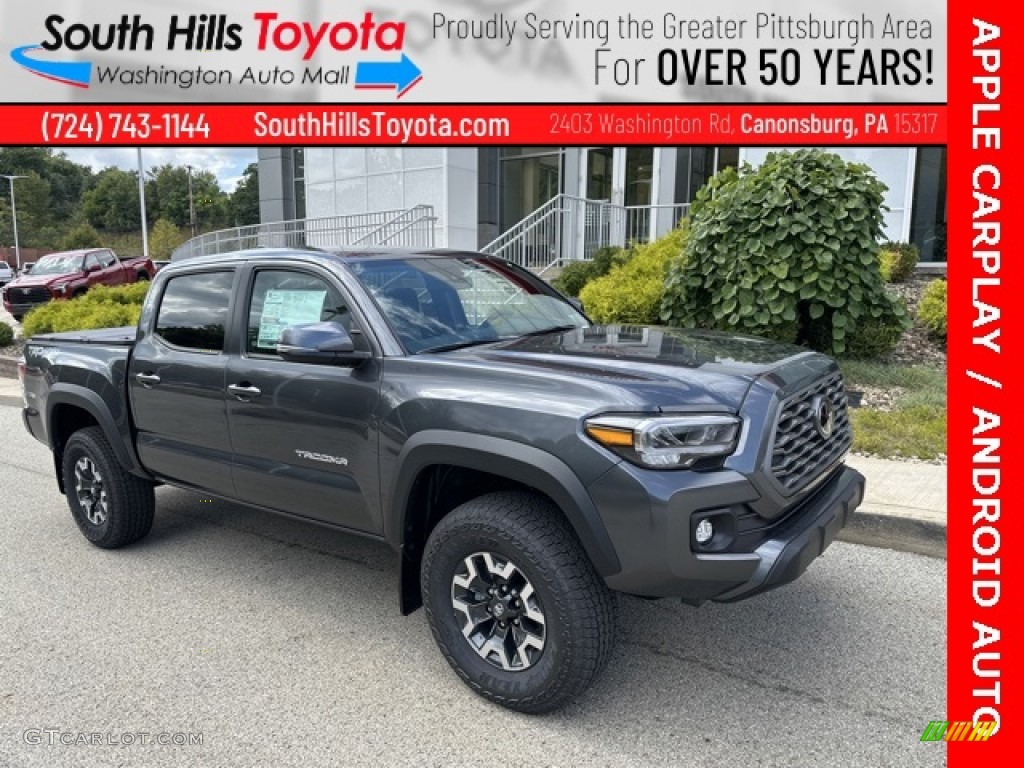2023 Tacoma TRD Off Road Double Cab 4x4 - Magnetic Gray Metallic / Black/Cement photo #1