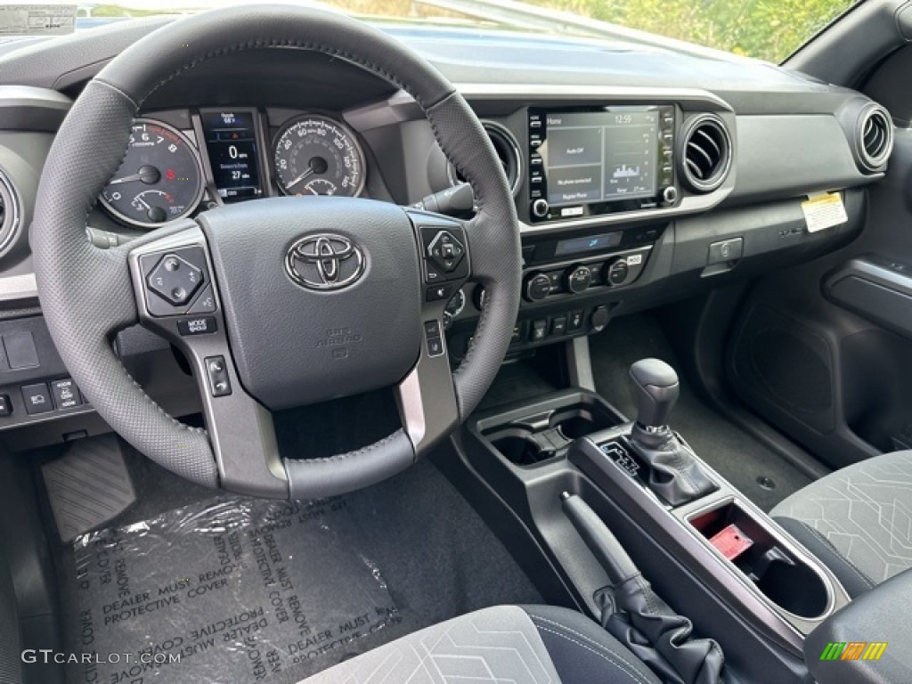 2023 Toyota Tacoma TRD Off Road Double Cab 4x4 Black/Cement Dashboard Photo #146579638