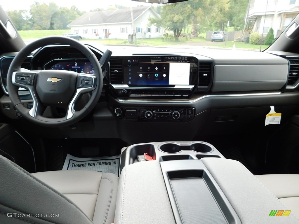 2023 Chevrolet Silverado 1500 LT Crew Cab 4x4 Gideon/Very Dark Atmosphere Dashboard Photo #146579970