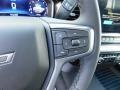 Jet Black Steering Wheel Photo for 2023 Chevrolet Silverado 1500 #146580191
