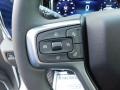 Jet Black Steering Wheel Photo for 2023 Chevrolet Silverado 1500 #146580198