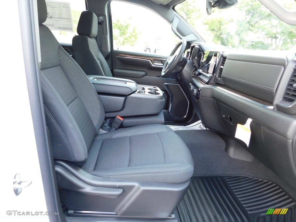 Jet Black Interior 2023 Chevrolet Silverado 1500 RST Crew Cab 4x4 Photo #146580309