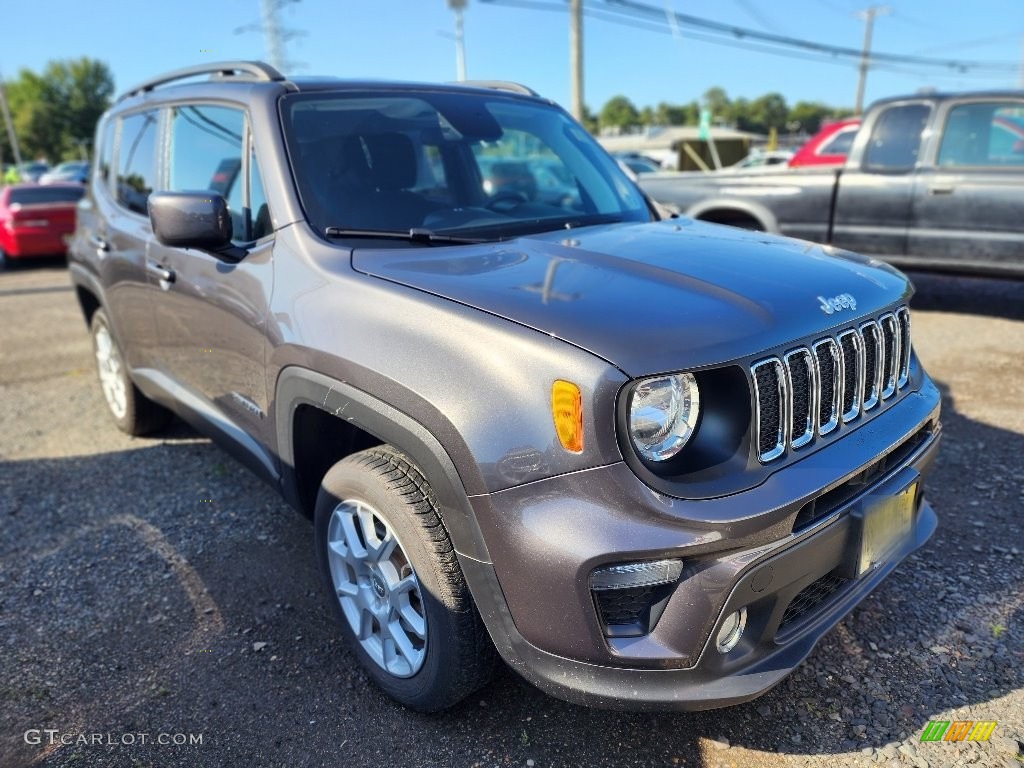 2020 Renegade Latitude 4x4 - Granite Crystal Metallic / Black photo #2