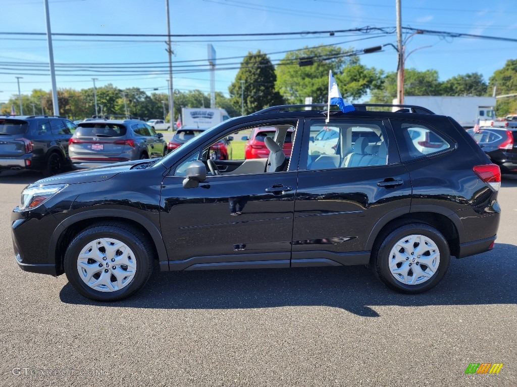 Crystal Black Silica 2021 Subaru Forester 2.5i Exterior Photo #146580940