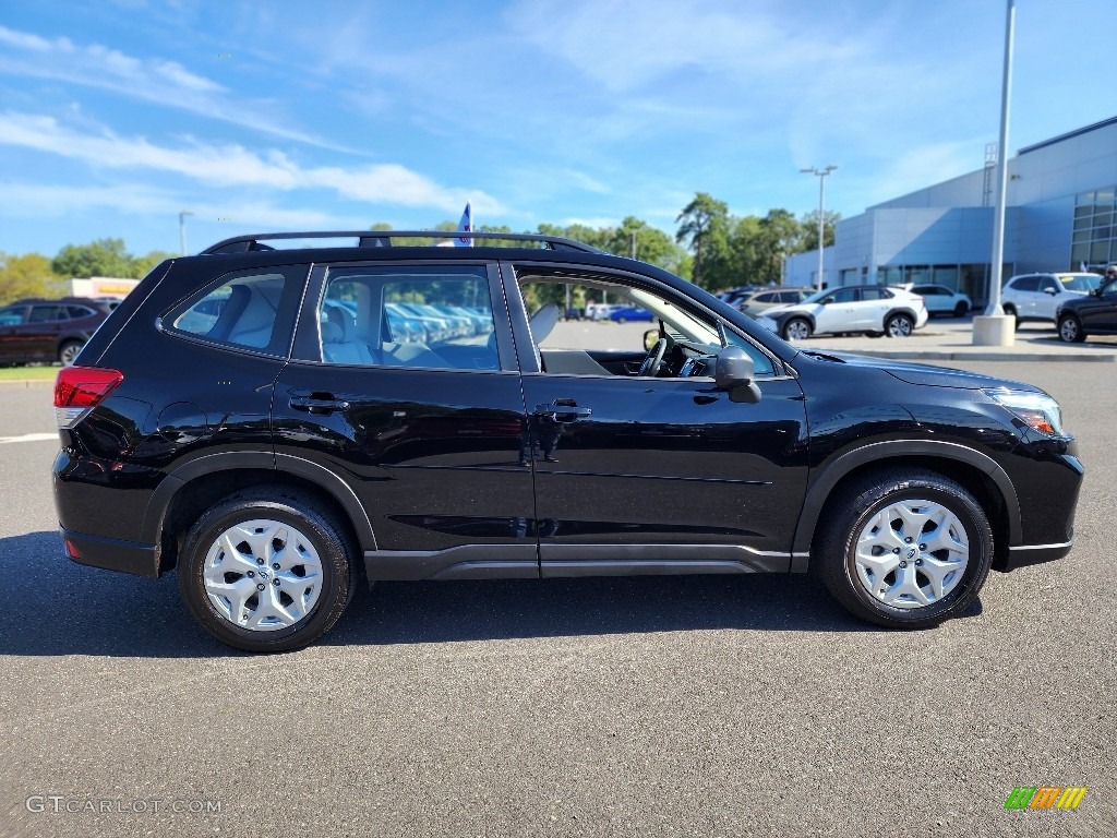 Crystal Black Silica 2021 Subaru Forester 2.5i Exterior Photo #146581043