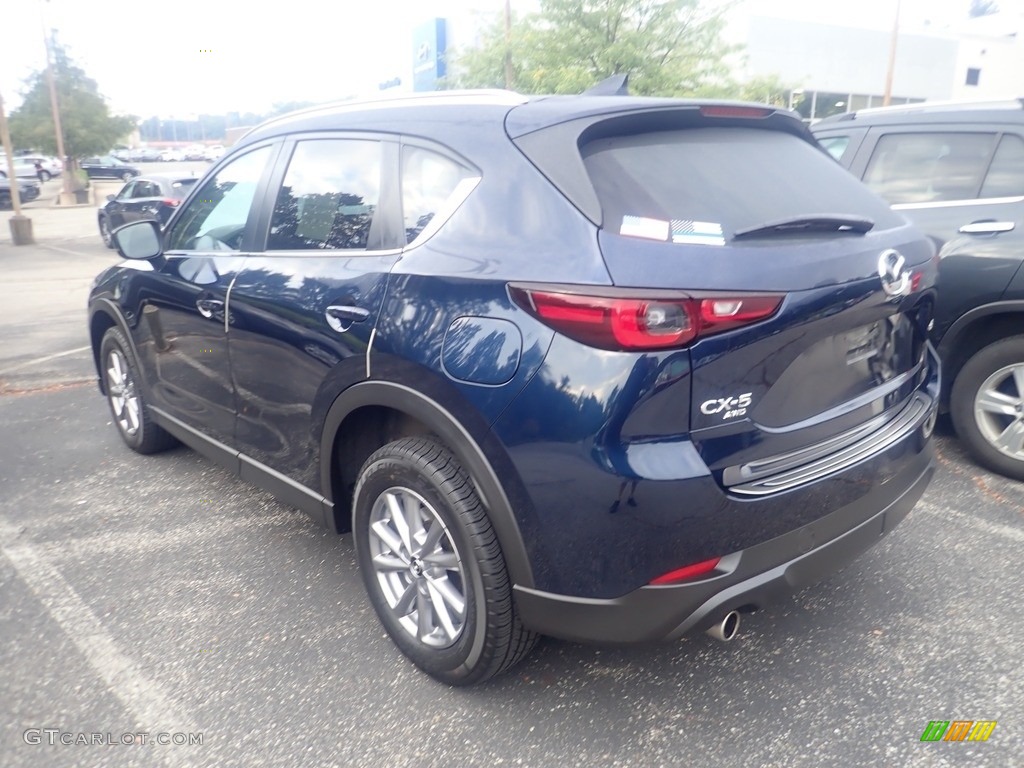 Deep Crystal Blue Mica 2022 Mazda CX-5 S Preferred AWD Exterior Photo #146581248