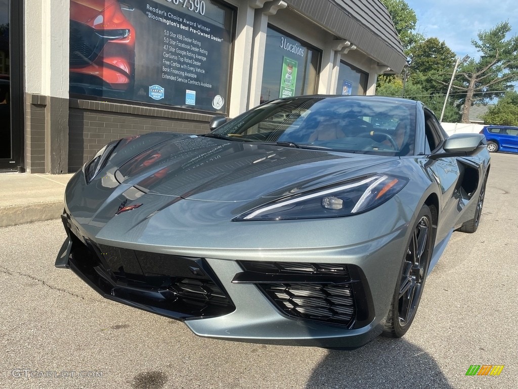 2022 Corvette Stingray Coupe - Hypersonic Gray Metallic / Natural photo #5