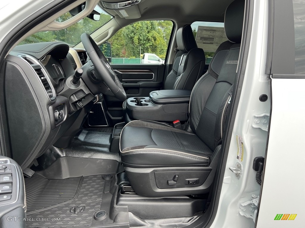 2023 3500 Laramie Crew Cab 4x4 Chassis - Bright White / Black photo #11