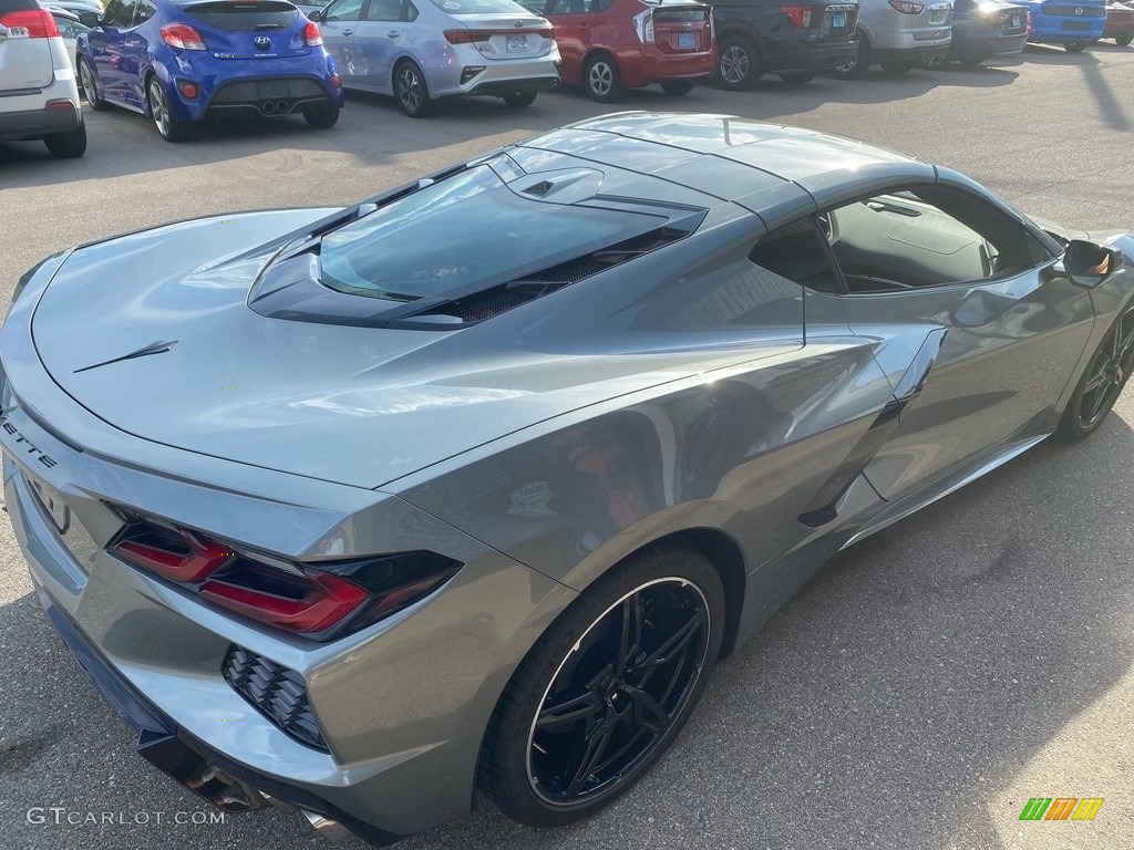 2022 Corvette Stingray Coupe - Hypersonic Gray Metallic / Natural photo #11
