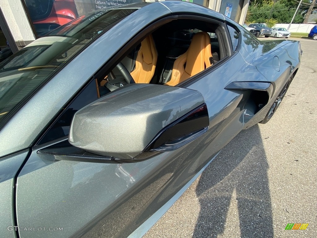 2022 Corvette Stingray Coupe - Hypersonic Gray Metallic / Natural photo #13