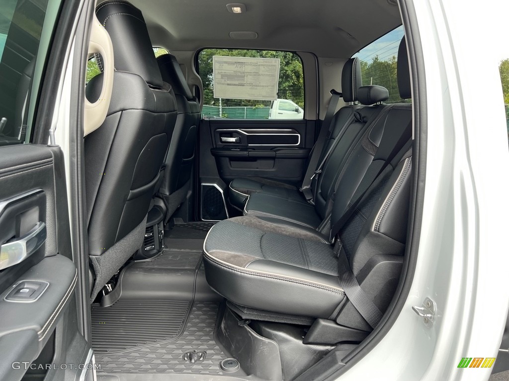 2023 3500 Laramie Crew Cab 4x4 Chassis - Bright White / Black photo #15