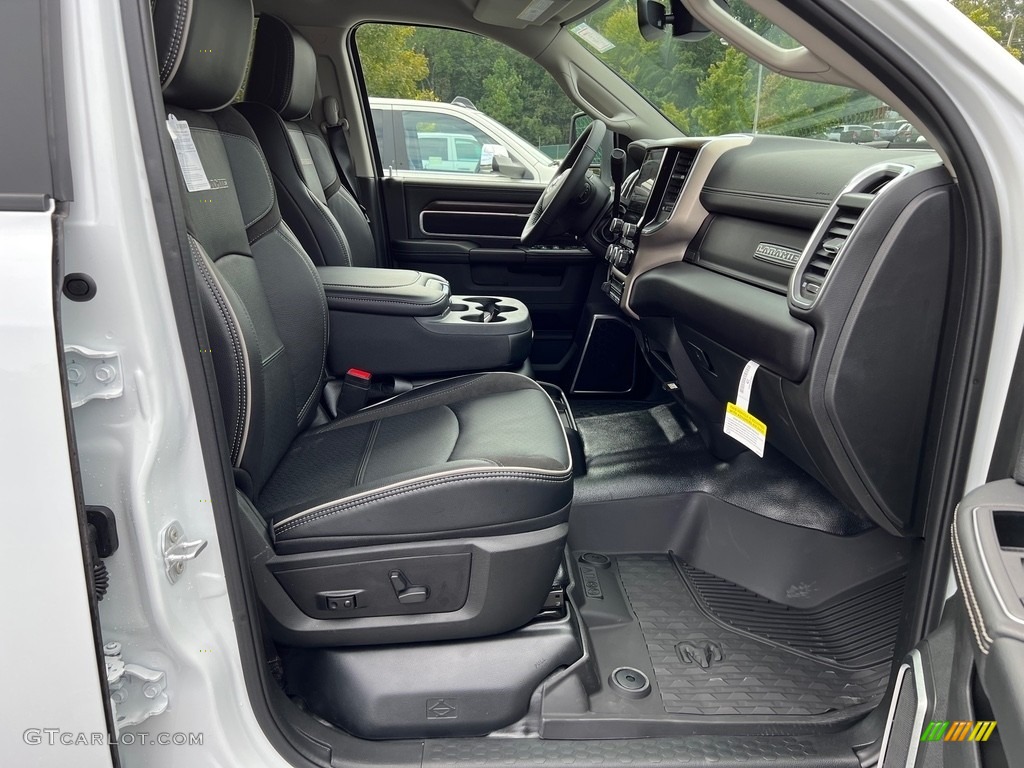 2023 3500 Laramie Crew Cab 4x4 Chassis - Bright White / Black photo #18