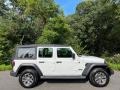Bright White 2022 Jeep Wrangler Unlimited Sport 4x4 Exterior