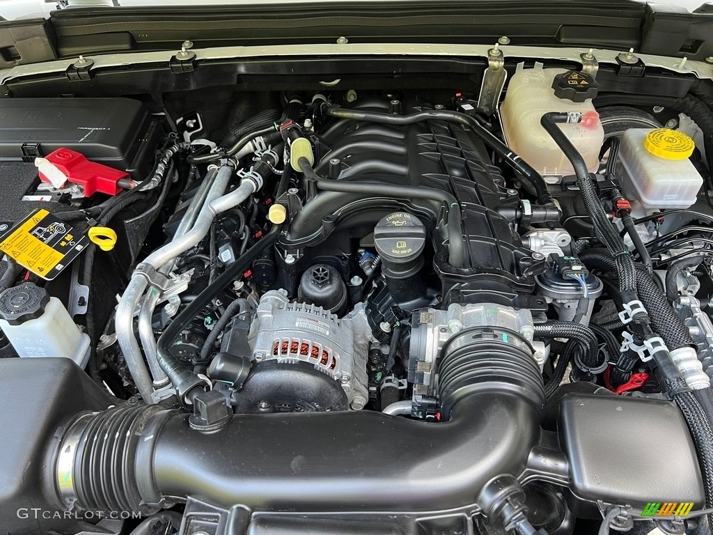 2022 Jeep Wrangler Unlimited Sport 4x4 3.6 Liter DOHC 24-Valve VVT V6 Engine Photo #146581902