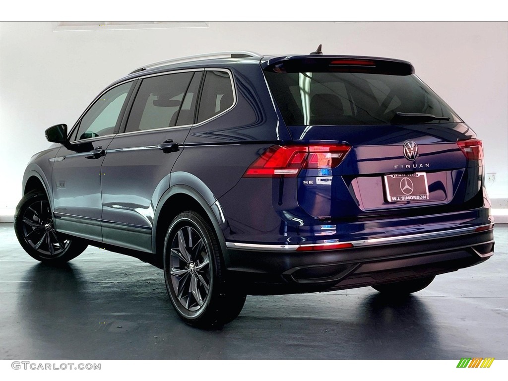 Atlantic Blue Metallic 2022 Volkswagen Tiguan SE Exterior Photo #146581959