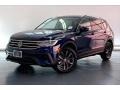 Atlantic Blue Metallic 2022 Volkswagen Tiguan SE Exterior