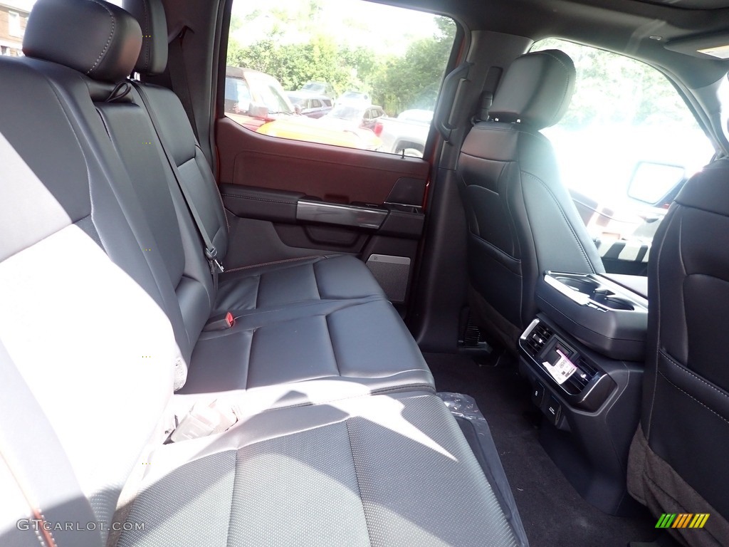 2023 Ford F150 Lariat SuperCrew 4x4 Rear Seat Photos