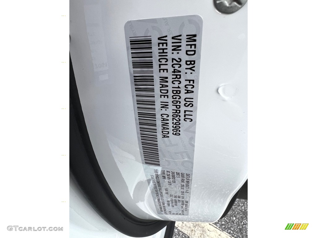 2023 Pacifica Touring L - Bright White / Black photo #32