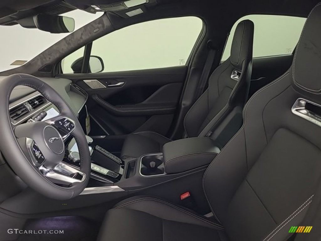 Ebony w/Light Oyster Stitching Interior 2024 Jaguar I-PACE R-Dynamic HSE AWD Photo #146583474