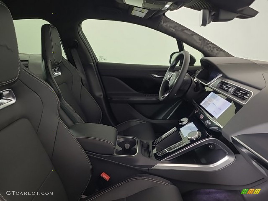 Ebony w/Light Oyster Stitching Interior 2024 Jaguar I-PACE R-Dynamic HSE AWD Photo #146583596