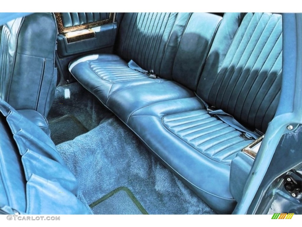 1979 Cadillac DeVille Coupe Interior Color Photos