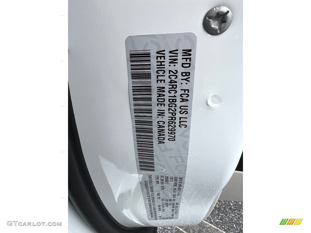2023 Pacifica Touring L - Bright White / Black/Alloy photo #32