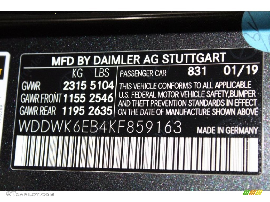 2019 C 43 AMG 4Matic Cabriolet - Graphite Grey Metallic / Black photo #38