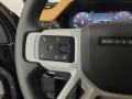 Vintage Tan/Ebony 2023 Land Rover Defender 130 X-Dynamic SE Steering Wheel