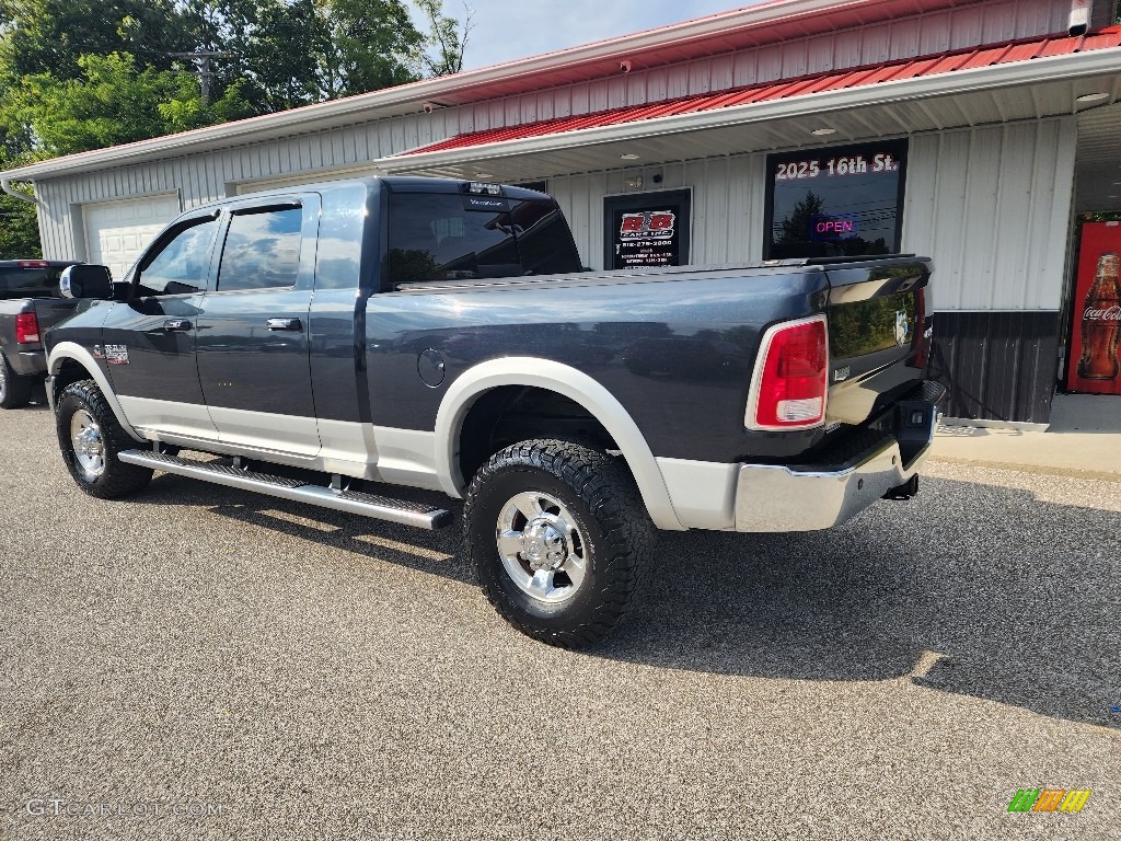 2014 2500 Laramie Mega Cab 4x4 - Maximum Steel Metallic / Black photo #2