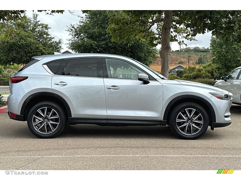 Sonic Silver Metallic 2018 Mazda CX-5 Grand Touring Exterior Photo #146585270