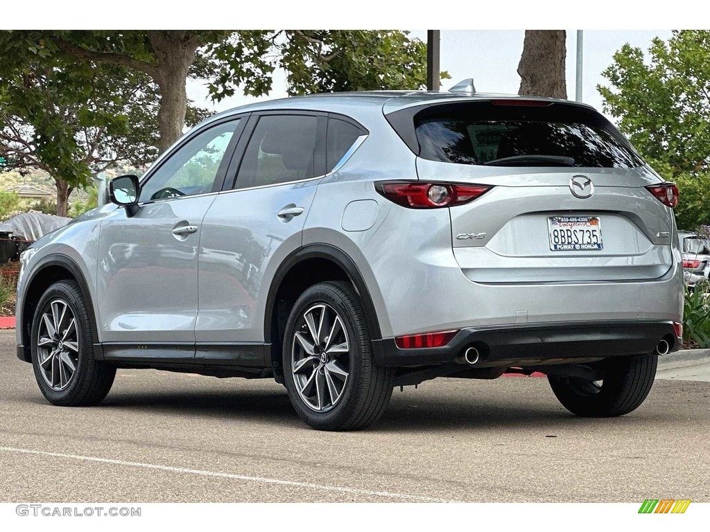 Sonic Silver Metallic 2018 Mazda CX-5 Grand Touring Exterior Photo #146585332