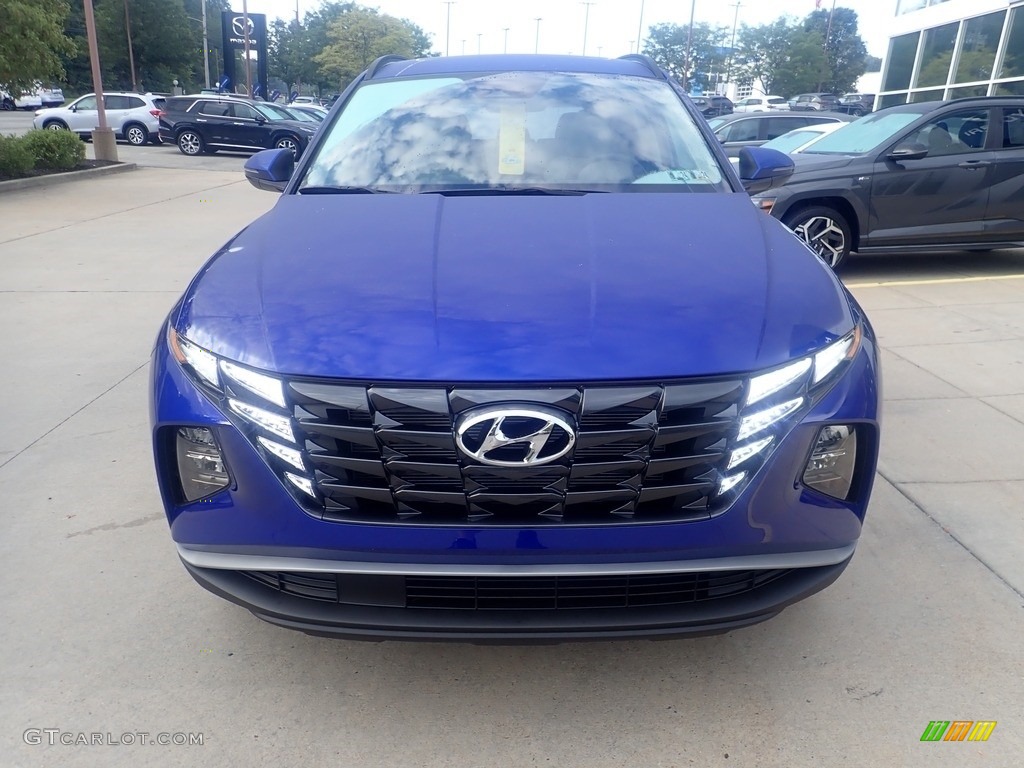 2024 Tucson SEL AWD - Intense Blue / Gray photo #8