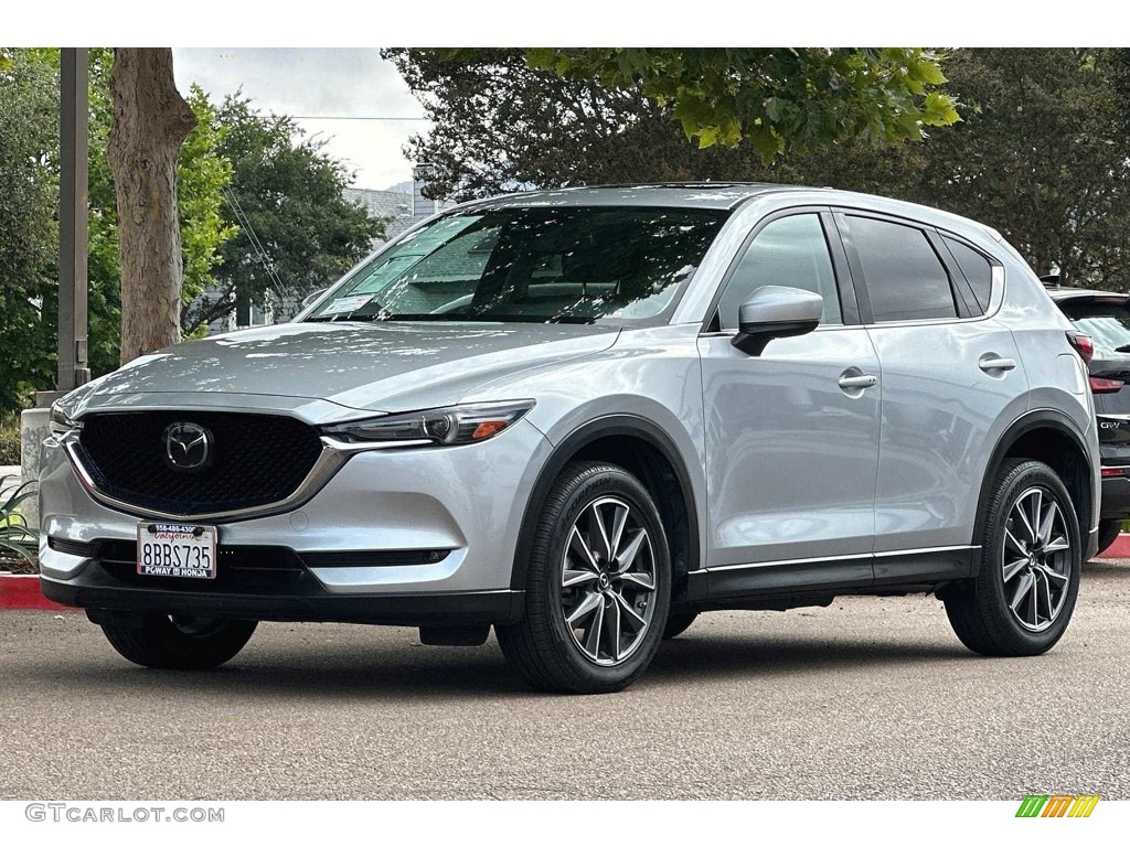 Sonic Silver Metallic 2018 Mazda CX-5 Grand Touring Exterior Photo #146585380