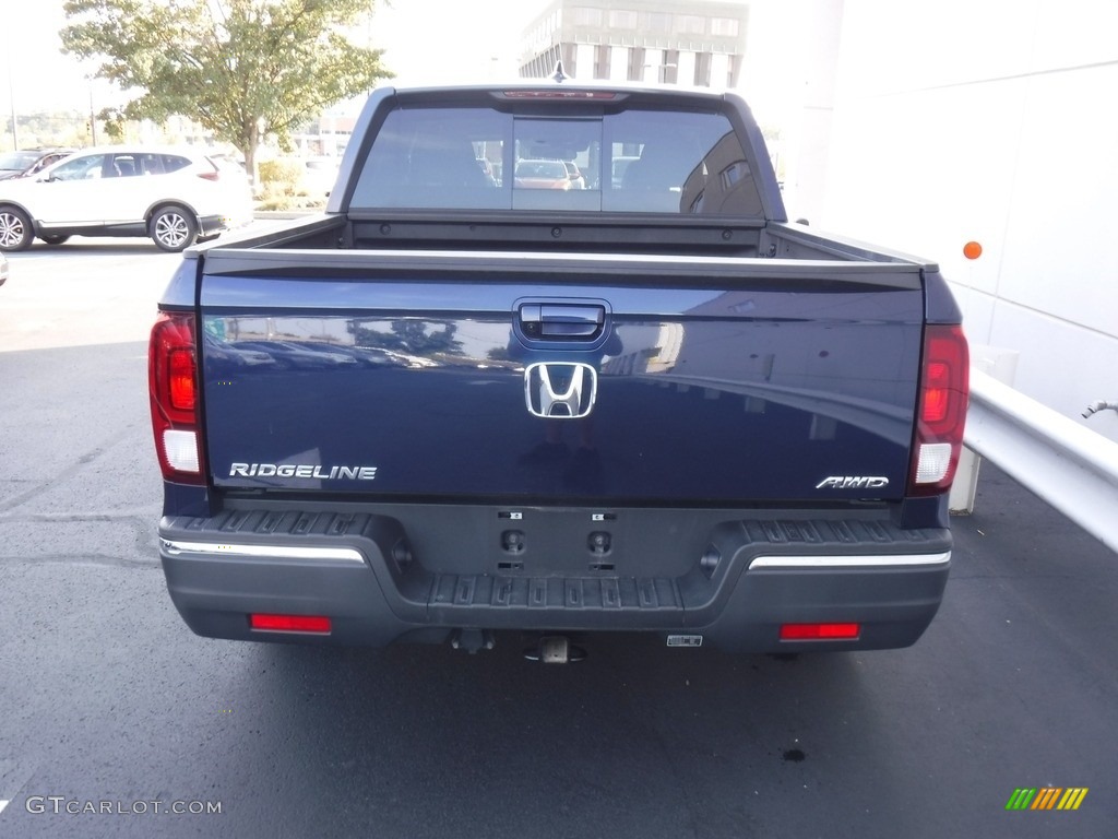 2020 Ridgeline RTL AWD - Obsidian Blue Pearl / Gray photo #6