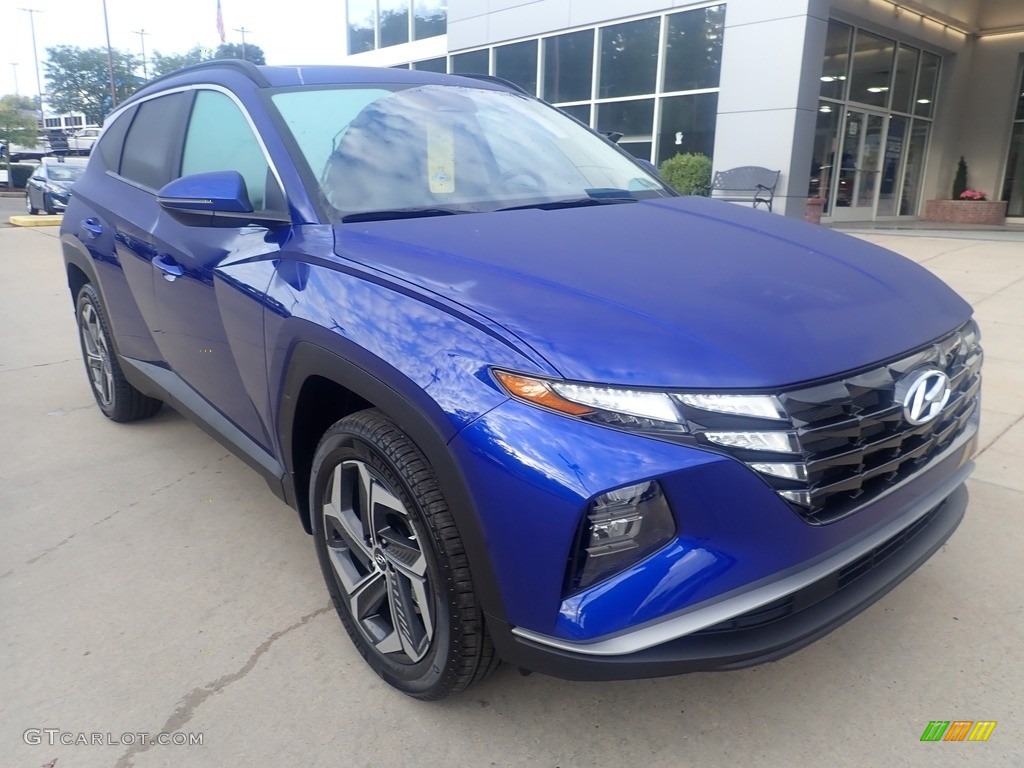 2024 Tucson SEL AWD - Intense Blue / Gray photo #9