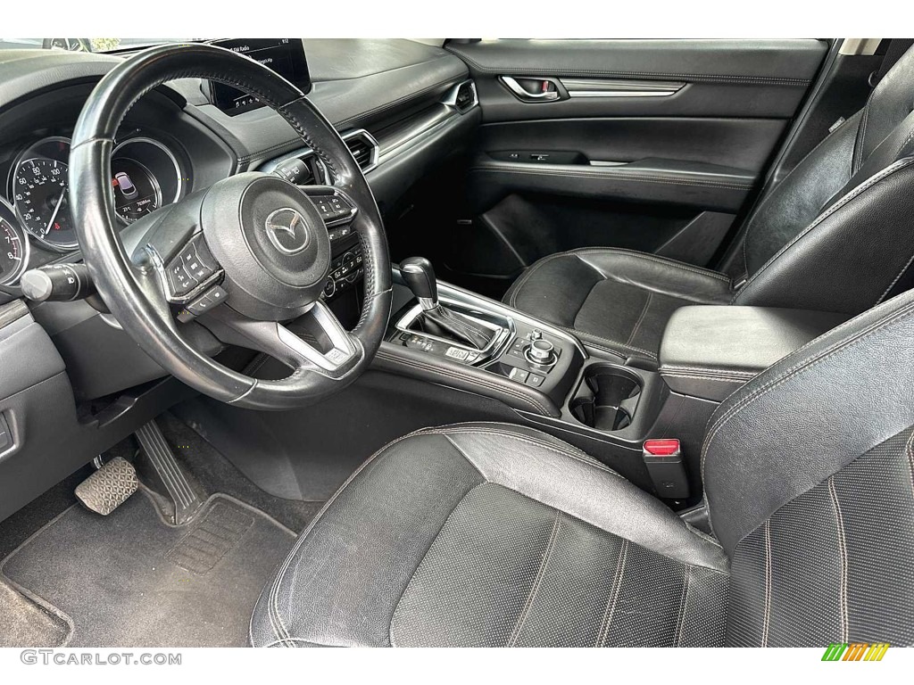 Black Interior 2018 Mazda CX-5 Grand Touring Photo #146585420