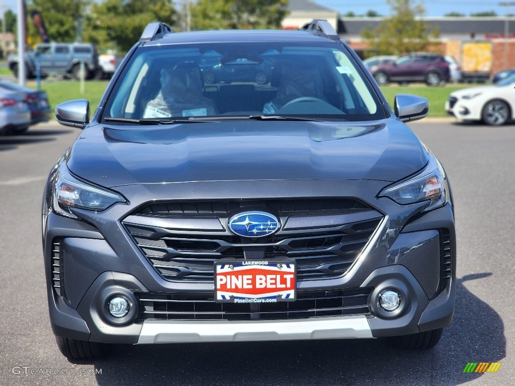 2024 Outback Touring - Magnetite Gray Metallic / Java Brown photo #2