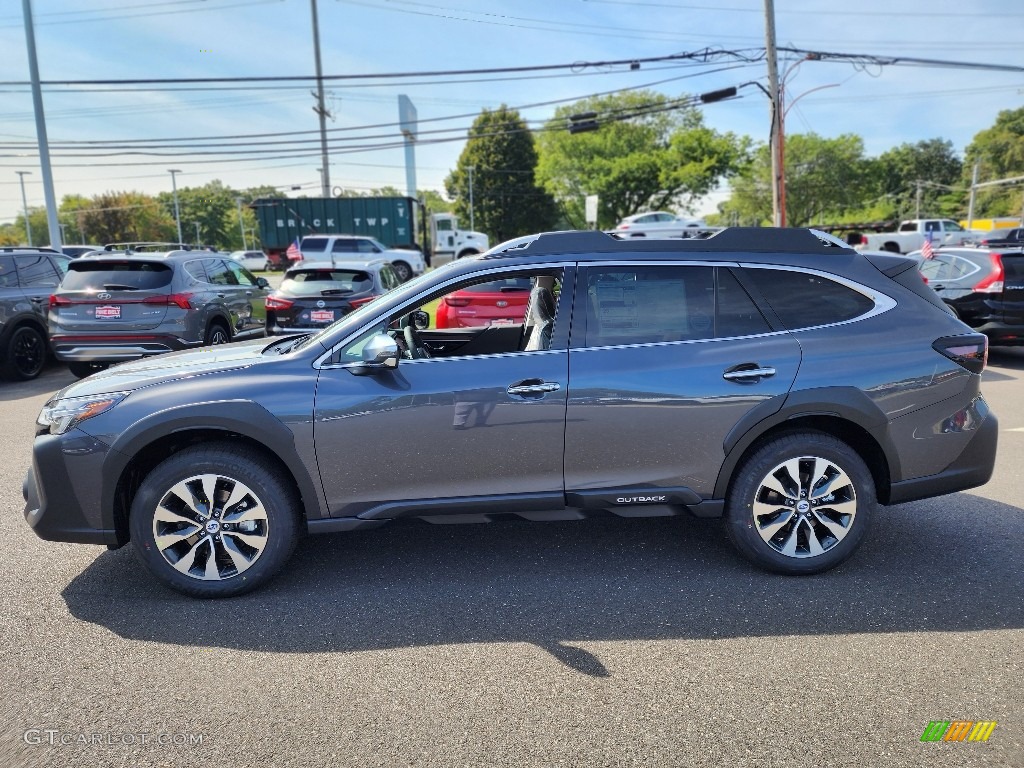 2024 Outback Touring - Magnetite Gray Metallic / Java Brown photo #3