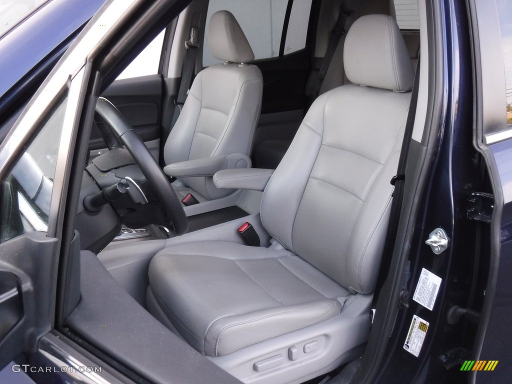 2020 Ridgeline RTL AWD - Obsidian Blue Pearl / Gray photo #16