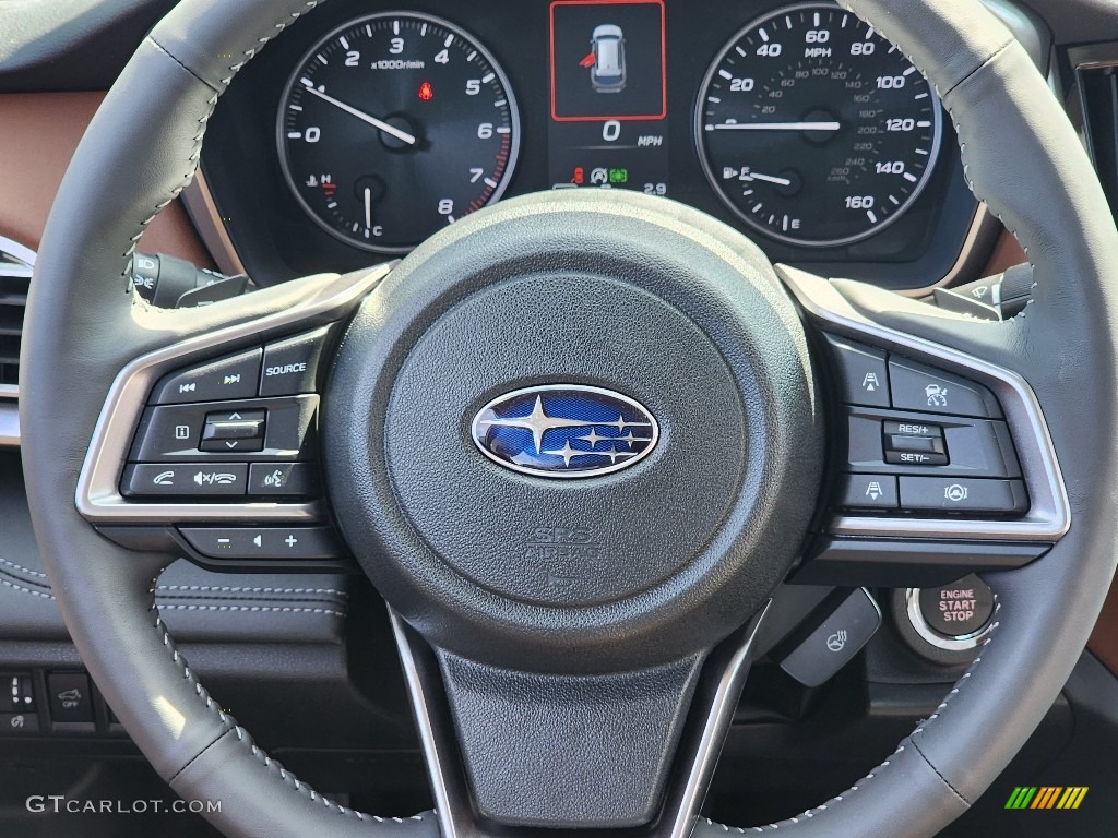 2024 Subaru Outback Touring Java Brown Steering Wheel Photo #146585740