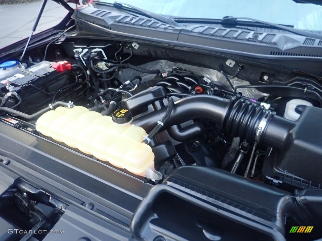 2018 Ford F150 King Ranch SuperCrew 4x4 5.0 Liter DI DOHC 32-Valve Ti-VCT E85 V8 Engine Photo #146585798