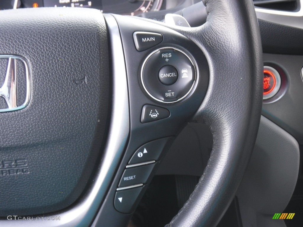 2020 Ridgeline RTL AWD - Obsidian Blue Pearl / Gray photo #28