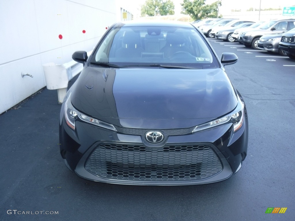 2021 Corolla LE - Black Sand Pearl / Light Gray/Moonstone photo #3