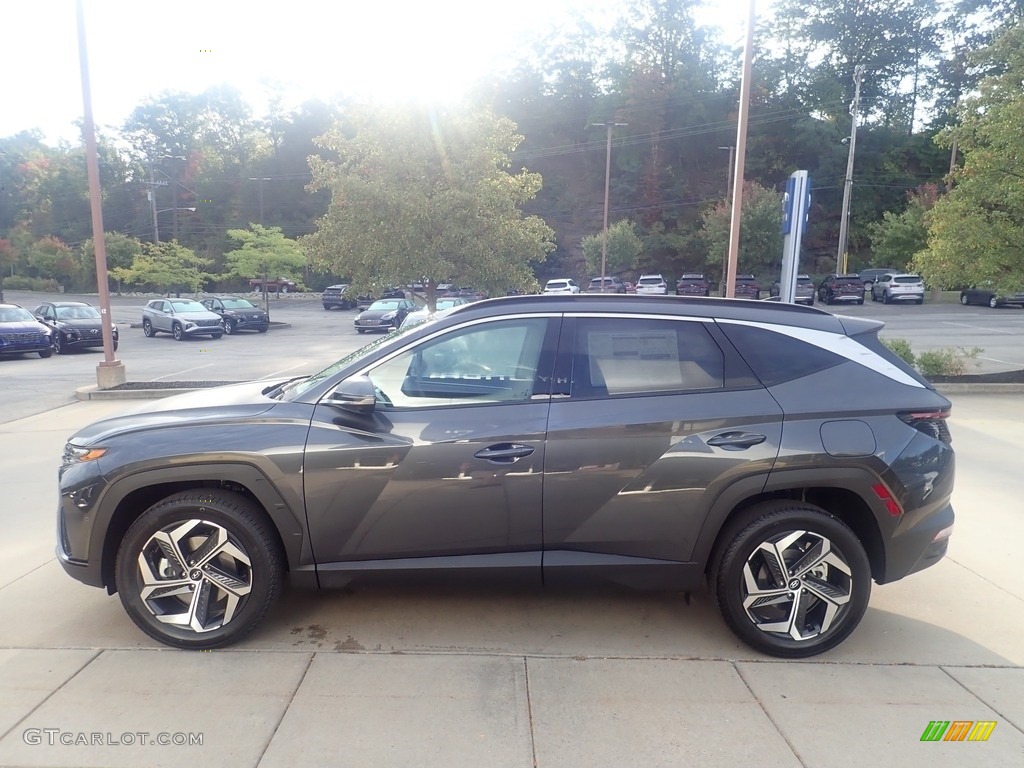 Portofino Gray 2024 Hyundai Tucson Limited AWD Exterior Photo #146586243