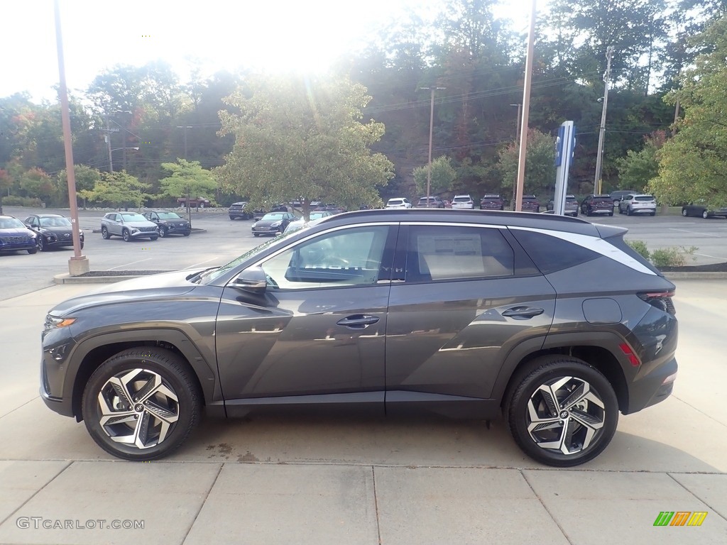 2024 Tucson Limited AWD - Portofino Gray / Black photo #6