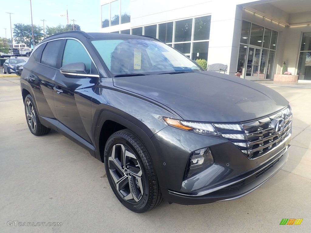 Portofino Gray 2024 Hyundai Tucson Limited AWD Exterior Photo #146586304