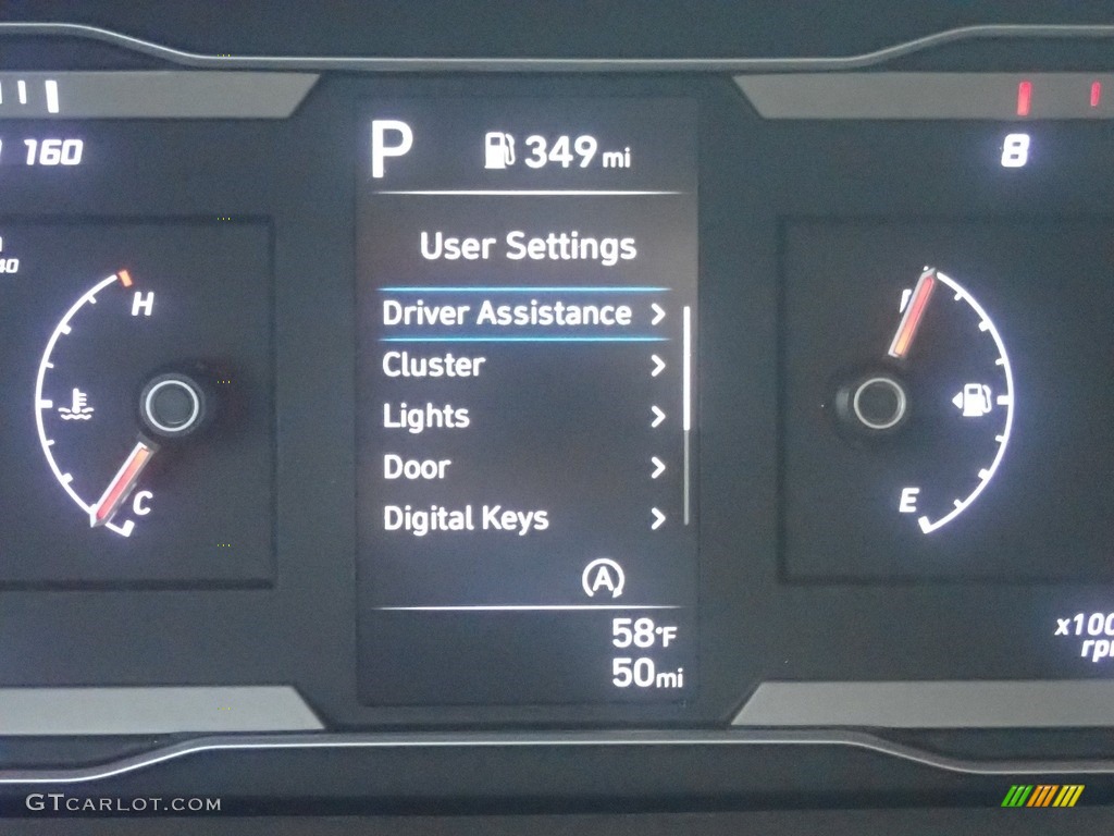2024 Hyundai Tucson SEL AWD Gauges Photos