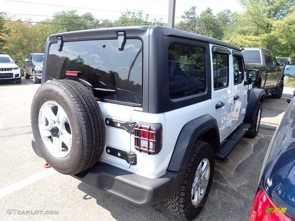 2019 Wrangler Unlimited Sport 4x4 - Bright White / Black photo #5