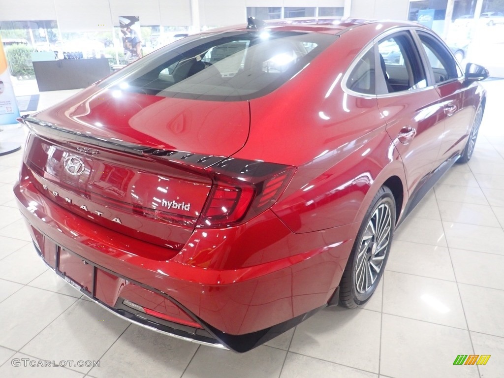 Ultimate Red 2023 Hyundai Sonata SEL Hybrid Exterior Photo #146586492